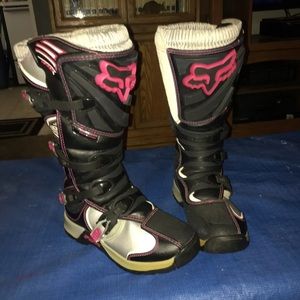Fox dirtbike boots womens size w8